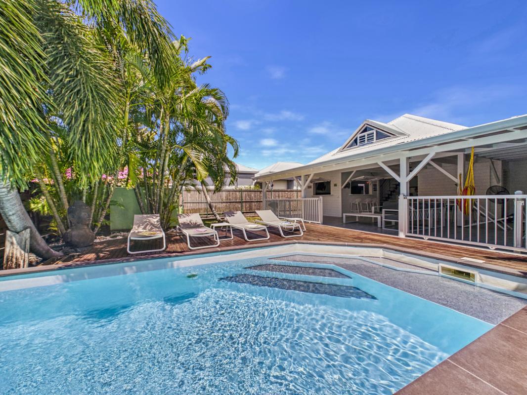 4.Location villa 8 personnes avec piscine et prxomité plage des Raisins Clairs